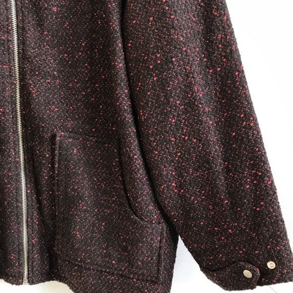 SUNCOO Paris textured wool coat size S - Picture 4 of 8